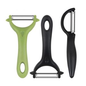 3 Pi&egrave;ces Econome legumes Extra Tranchant Double Tranchant Eplucheur pomme de terre Epluche legume Manche Ergonomique