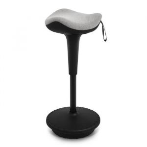 Tabourets de Bureau Debout Chaise de Bureau Ergonomique Tabouret Assis Pivotant Réglable en Hauteu - gris - IWMH