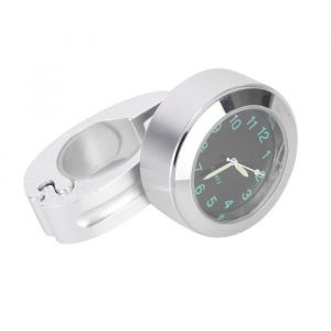 Shipenophy horloge de guidon Shipenophy montre de guidon Montre dhorloge de cadran de guidon de moto étanche antichoc auto butee