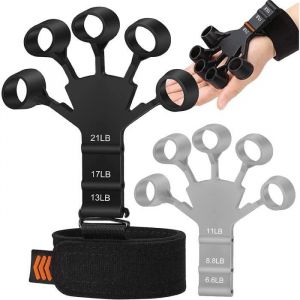 Exerciseur De DoigtsMusculation MainHand StrengthenerExercice Davant-Bras Renforcement Des Mains Bandes Dextension Des Doigts