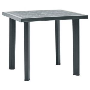 &ldquo;Winter SaleTOP Table de jardin Vert - Table de jardin Vert 80x75x72cm Plastique PRO27369