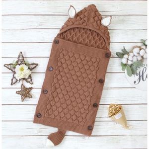 Gigoteuse bébé - ECELEN - Renard - Marron - 75x35cm - Naissance à 6 mois