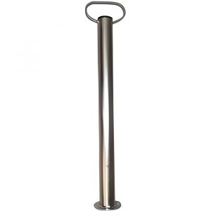 Béquille de remorque 70 cm - Diamètre 48 mm - Stabilisation efficace