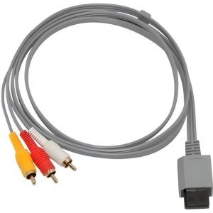 Câble vidéo AV - Wii - Wii U - 180 m - Filaire - Connectique gris