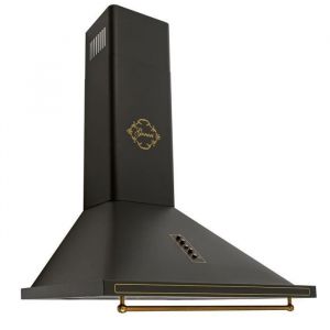 Hotte aspirante - GURARI - GCH 975 Bl 6 - R&eacute;tro - 60cm - 850m&sup3;/h - Noire
