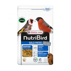 P&acirc;t&eacute;e Aux &OElig;ufs Nutribird Gold Patee Oiseaux Indig&egrave;nes 1kg - Versele Laga