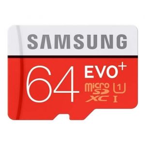 Carte Micro SD Samsung EVO Plus 64 Go - Format Micro SD - Classe 10 UHS-1 - Vitesse de lecture rapide