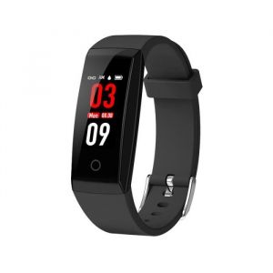 W8 Sport Smartband Montre de pouls Smartwatch Fitness Tracker noirnoir.