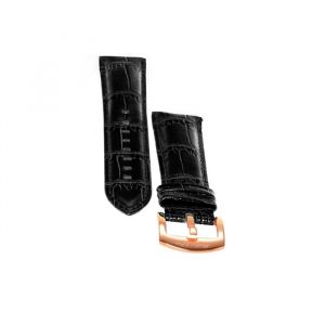 Bracelet de montre - Lindberg&Sons - BLRG - Cuir - Noir - Mixte