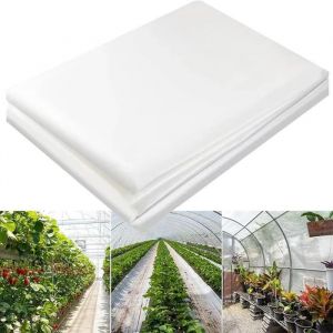 2m x 6m B&acirc;che de Serre Film Poly&eacute;thyl&egrave;ne de Bonne Qualit&eacute; Film de Serre Tunnel pour Couvrir Les Jardin L&eacute;gumes und Tomate