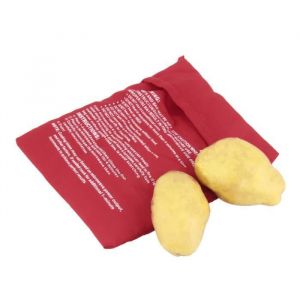 1 pcs NOUVEAU Rouge Cuisinière Sac Lavable Pomme De Terre Cuite Au Four À Micro-Onde De Cuisson Rapide