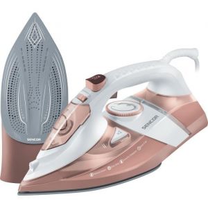Fer à vapeur - SENCOR - SSI 8300RS - 3200 W - 350 ml - 45 g/min - Blanc / Rose