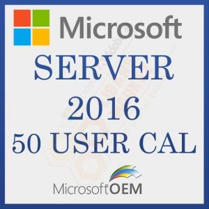 Microsoft Server 2016 User 50 CAL RDS Avec Facture  Version complète