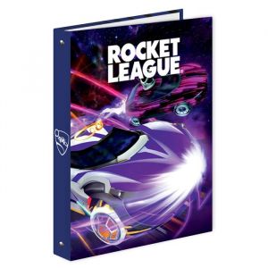 Classeur scolaire A4 ROCKET LEAGUE 4 anneaux