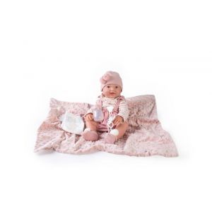 Poupée - Antonio Juan - Nacida Mia Fait Pipi - 42 cm - Inclus une couverture - Multicolore