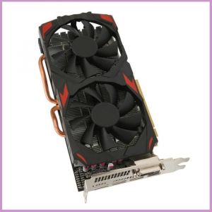 Carte Graphique RX 580 - AMD - Mod&egrave;le RX580 - 8 Go GDDR5 - 256 bits - 2 Ventilateurs de Refroidissement