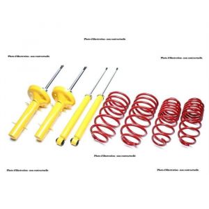 Kit suspension amortisseurs + ressorts pour BMW serie 5 E60 de 2003 a 2010 rabaissement 30-30mm sauf modeles avec suspension a
