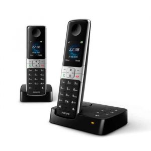 Philips Dect Téléphone sans fil D2752B12 - Noir