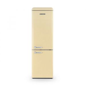 Schneider SCCB250V-CRE - R&eacute;frig&eacute;rateur combin&eacute; 249L Vintage Cr&egrave;me
