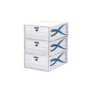 Tiroirs de rangement BASIQUE en carton pour format A4 - FELLOWES