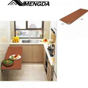 Table Murale Rabattable-MENGDA-Multifonctionnelle-Convient pour la cuisine le salon et la chambre-60x30cm-Gain de Place
