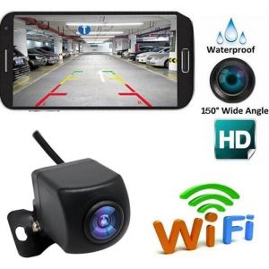 Caméra de recul Caméra de recul sans fil HD WIFI Caméra de recul pour voiture véhicules Caméra de recul WiFi avec vision