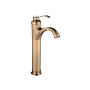 ROUSSEAU Mitigeur lavabo haut BYRON vieux bronze