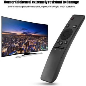 T&eacute;l&eacute;commande de Remplacement Incurv&eacute;e QLED 4K UHD Smart TV pour Samsung BN59