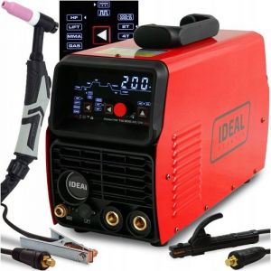 Poste &agrave; souder - IDEAL - PRAKTIK TIG 200 AC/DC - 200 A - 230 V - Rouge