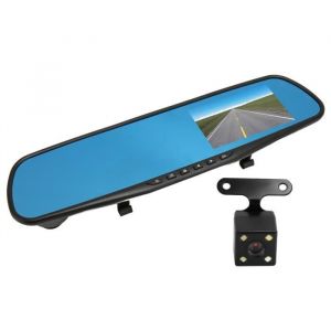 CEN r&eacute;troviseur intelligent Miroir de cam&eacute;ra de recul Cam&eacute;ra de Recul avec Miroir de 43 Pouces informatique pack