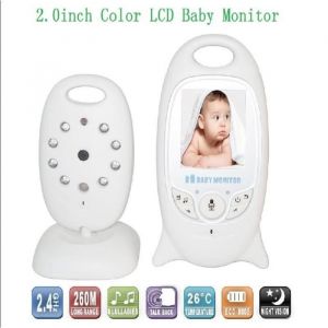 BabyPhone num&eacute;rique vid&eacute;o Sans fil Multifonctions 20 pouces avec Night vision - baby cam&eacute;ra surveille musique thermom&egrave;tre