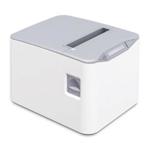 Imprimante Multifonction - 83mm Imprimante de reçus USB+LAN+Bluetooth Imprimante Mini Ticket Invoice Bill à grande vitesse - Blanc