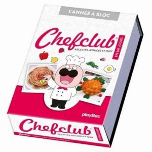 Calendrier - Chefclub - 365 jours - Pour adultes - Mixte - Recettes quotidiennes
