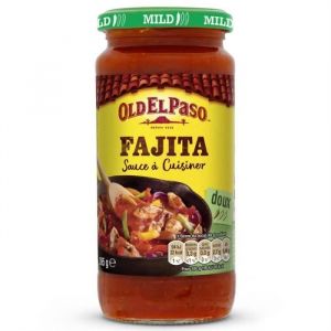 OLD EL PASO - Sauce À Cuisiner Pour Fajitas 395G - Lot De 4