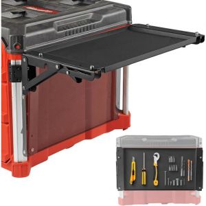 Table Pliante Milwaukee Packout - Banc de Travail Multifonctionnel avec Palette Magn&eacute;tique