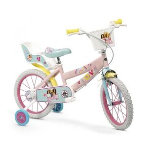 Vélo enfant - TOIMSA - Lazy Town - 16 pouces - Multicolore - Fille - 4 à 6 ans