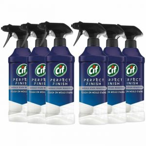 Cif Perfect Finish Specialist Cleaner Spray Mould Stain Remover 6 Pack of 435ml