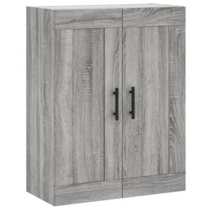MVS Meuble haut cuisine  Armoire murale - sonoma gris - 695x34x90 cm - bois dingénierie Design 2025588275