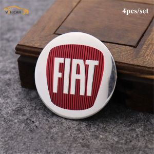 Lot de 4 autocollants pour enjoliveurs de roue Fiat 500 Abarth 56 mm couvercle central de voiture décalcomanie logo emblè~9414