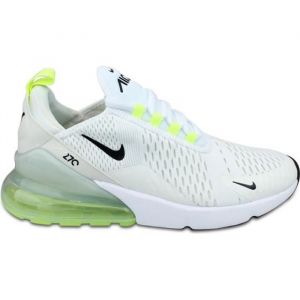 Basket Femme Nike Air Max 270 Blanc AH6789-108 - Textile - Lacets - Plat