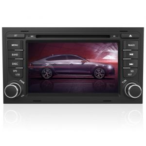 AWESAFE Autoradio Android 12 2Go+32Go CD/DVD pour  Audi A3 8P/S3/RS3/Sportback 7 Pouces unité de tête stéréo Voiture 2 Din