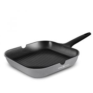 Grill Carré Fonte Daluminium 28 Cm Chambord Titane Gril28tfi Durand Dupont