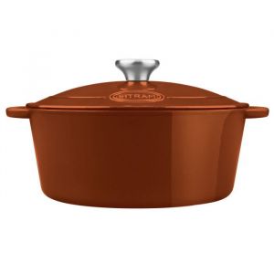 Cocotte en fonte &eacute;maill&eacute;e tout feux dont induction 65L SITRAM