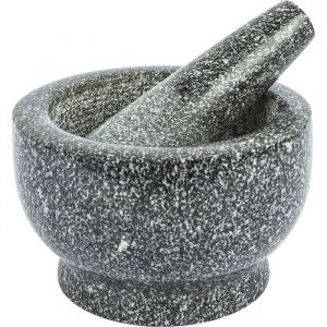 Mortier et pilon en granit – mortier de pierre  mortier de cuisine  mortier avec un pilon
