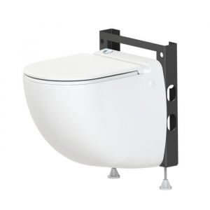 Aquacompact Wall - WC suspendu broyeur intégré - Fabrication Française