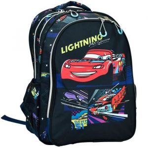 Sac à dos - CARS - Flash McQueen - 43 CM - 2 Compartiments - Enfant - Mixte