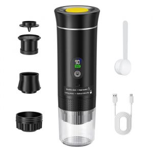 3 en 1 Machine &agrave; expresso &eacute;lectrique machine &agrave; capsules mini machine &agrave; caf&eacute; portable compatible avec les capsules de caf&eacute;