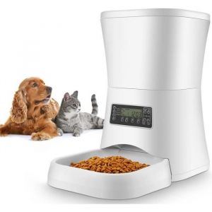 Distributeur Croquette daliment de nourriture automatique pour chiens 7L avec enregistrement vocal (Vendeur Muguet)
