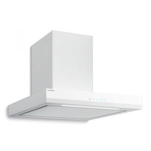 Klarstein Velaire Hotte Aspirante 60 cm  Hotte Murale Silencieuse 600 m³/h A++ Commandes Tactiles LED 3 Vitesses Blanc