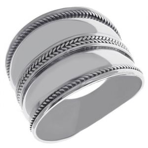 Bague style antique en Argent 925 vieilli